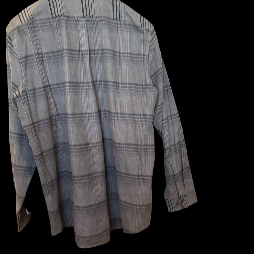 Blake Shelton X Lands’ End Plaid Flannel Button-Down Shirts XXLT Lot 2 - Picture 15 of 15